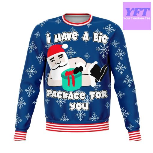 Big Package For You Meme 2022 Design 3d Ugly Christmas Sweater