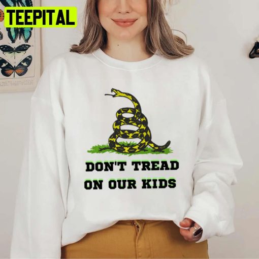 Big Snake Symbol Brittany Aldean Don’t Tread On Our Kids Unisex Sweatshirt