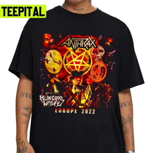 Bintang2 Europe 2022 Tour Anthrax Unisex Sweatshirt