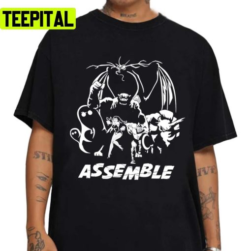 Black And White Art Assemble Team Herculoids Unisex Sweatshirt