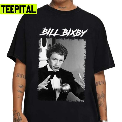 Black And White Bill Bixby Art Unisex Sweatshirt