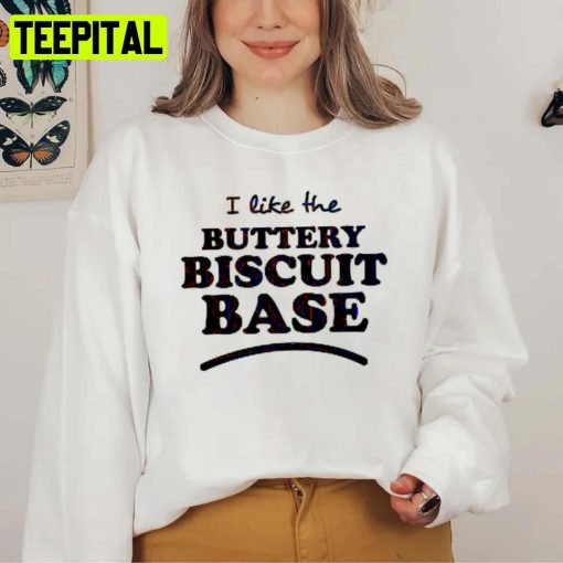Black Graphic Buttery Biscuit Base Unisex Sweatshirt