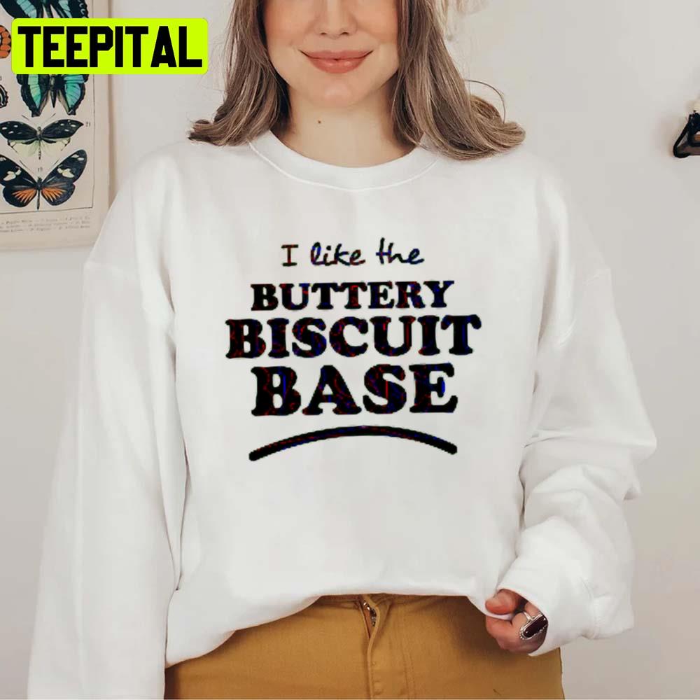 Black Graphic Buttery Biscuit Base Unisex Sweatshirt