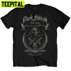 Black Sabbath Ozzy Osbourne The End World Tour Trending Unisex Shirt