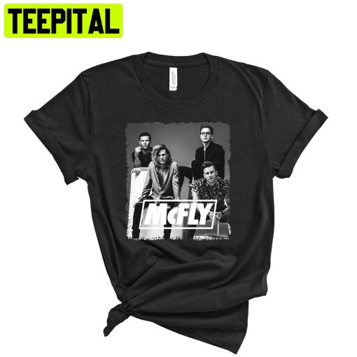 Black White Vintage Mcfly Band Trending Unisex Shirt