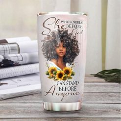 Black Women Faith Stainless Steel  Cup