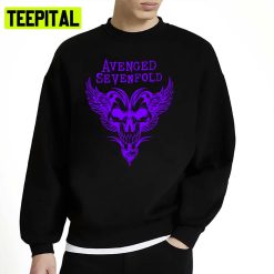 Blue Neon Art Avenged Sevenfold Band Unisex Sweatshirt