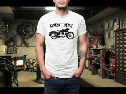 BMW R27 247cc Custom Antique Vintage Motorcycle T-Shirt