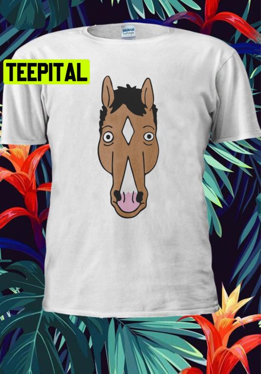 Bojack Horseman 90’s Tv Show Funny Face Trending Unisex Shirt