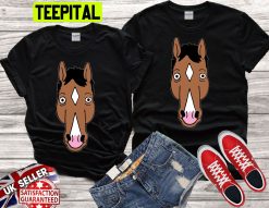 Bojack Horseman 90’s Tv Show Funny Face Trending Unisex Shirt