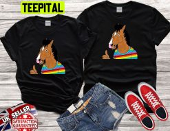 Bojack Horseman Rainbow Trending Unisex Shirt