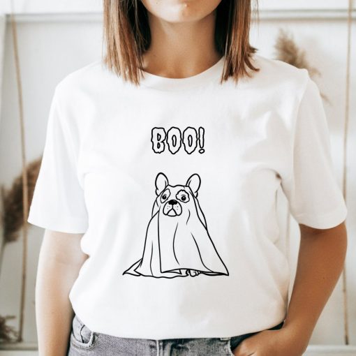 BOO! French Bulldog Halloween Unisex Shirt