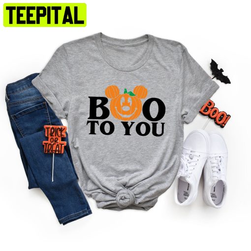 Boo To You Mickeys Not So Scary HalloweenTrending Unisex Shirt