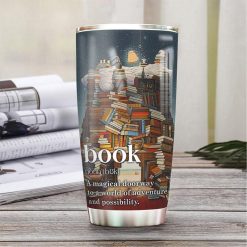 Book Lover Adventure Stainless Steel Cup