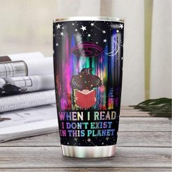 Book Lover Planet Stainless Steel Cup