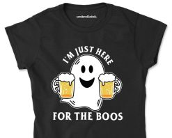 Boos Ghost Beers Halloween Womens T-Shirt