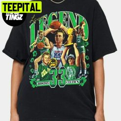 Boston Celtics Larry Bird Vintage Nba Trending Unisex Shirt