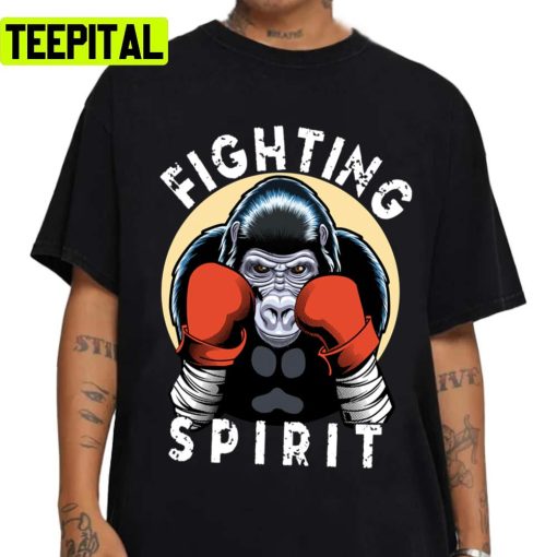 Boxing Gorilla Fighting Spirit Unisex Sweatshirt