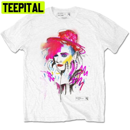 Boy George & Culture Club Drawn Portrait Trending Unisex Shirt