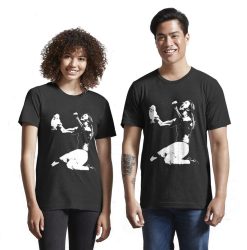 Brandi Chastain Love Victory Pose The White Stencil Unisex T-Shirt