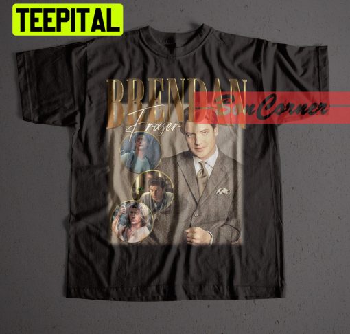 Brendan Fraser Homage Vintage Art Trending Unisex Shirt