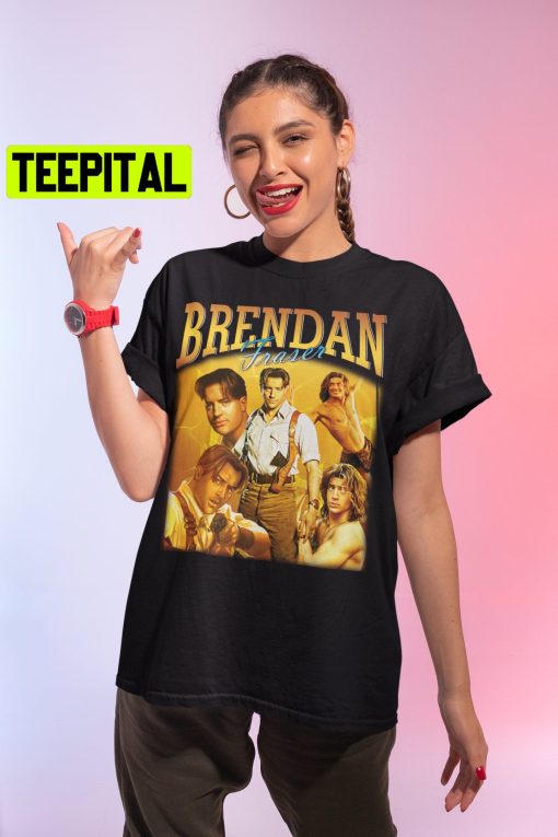 Brendan Fraser Vintage Trending Unisex Shirt