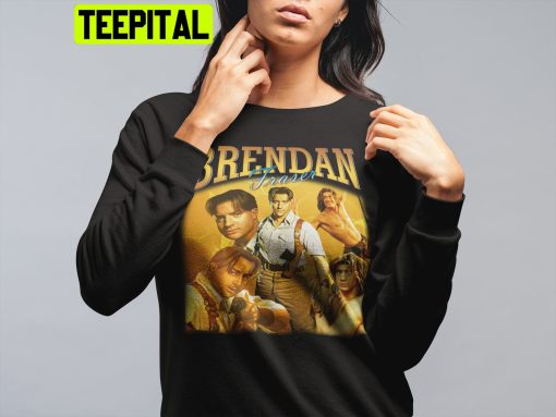 Brendan Fraser Vintage Trending Unisex Shirt