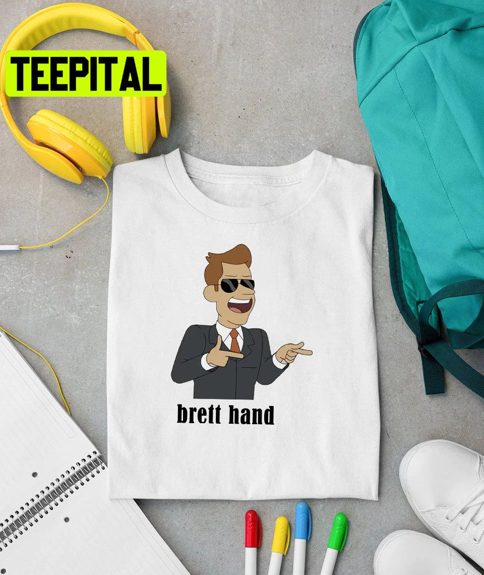 Brett Hand Cartoon Inside Job Trending Unisex Shirt