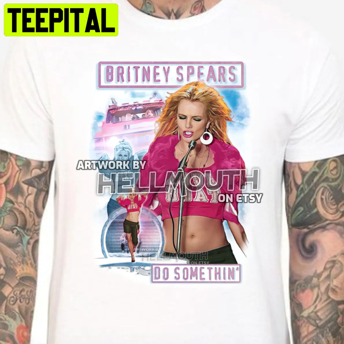 Britney Spears Do Somethin’ Retro Era 00s Halloween Trending Unsiex T-Shirt
