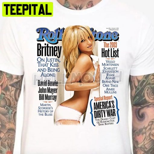 Britney Spears Rolling Stone Halloween Trending Unsiex T-Shirt