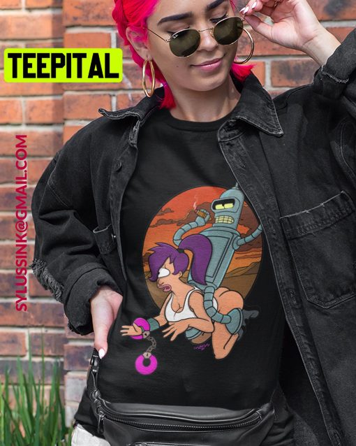 Buckaroo Bender & Luscious Leela Futurama Trending Unisex Shirt