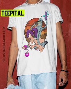 Buckaroo Bender & Luscious Leela Futurama Trending Unisex Shirt