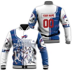 Buffalo Bills Afc East 2020 Champions Personalized Baseball Jacket