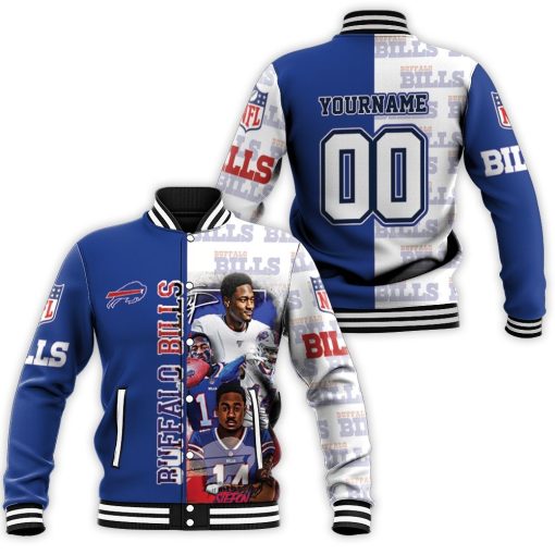 Buffalo Bills Afc East 2020 Stefon Diggs Personalized Baseball Jacket