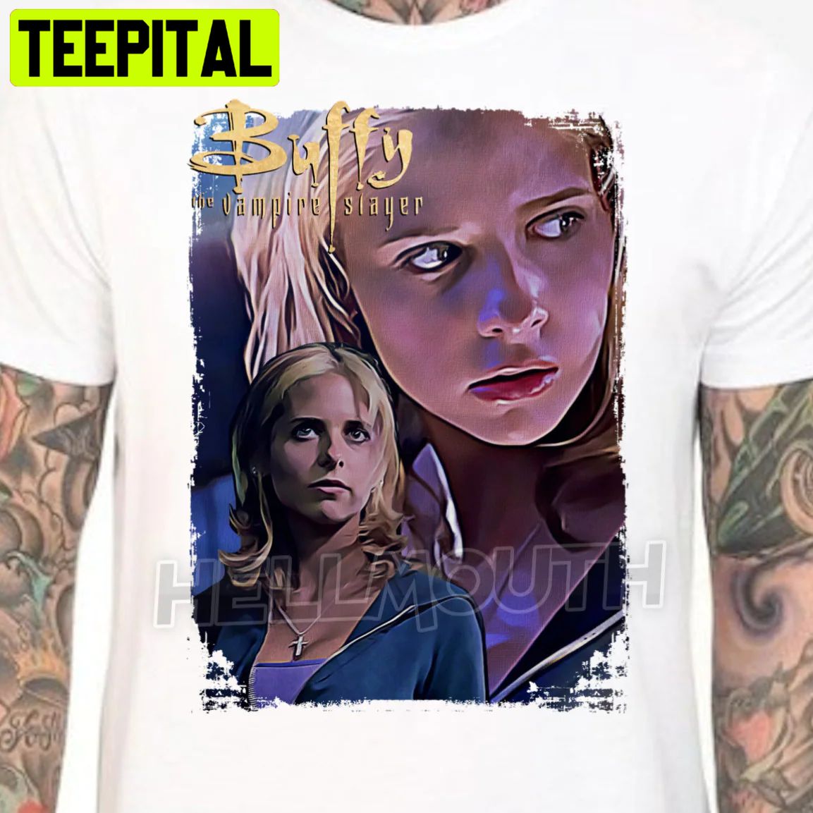 Buffy The Vampire Slayer Anne Sarah Michelle Gellar Custom Halloween Trending Unsiex T-Shirt