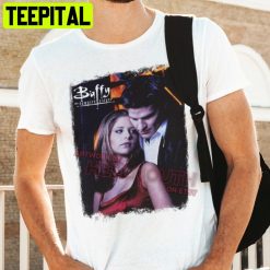 Buffy The Vampire Slayer Buffy & Angel Season 1 Halloween Trending Unsiex T-Shirt