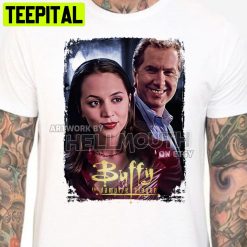 Buffy The Vampire Slayer Faith And The Mayor Eliza Dushku Halloween Trending Unsiex T-Shirt