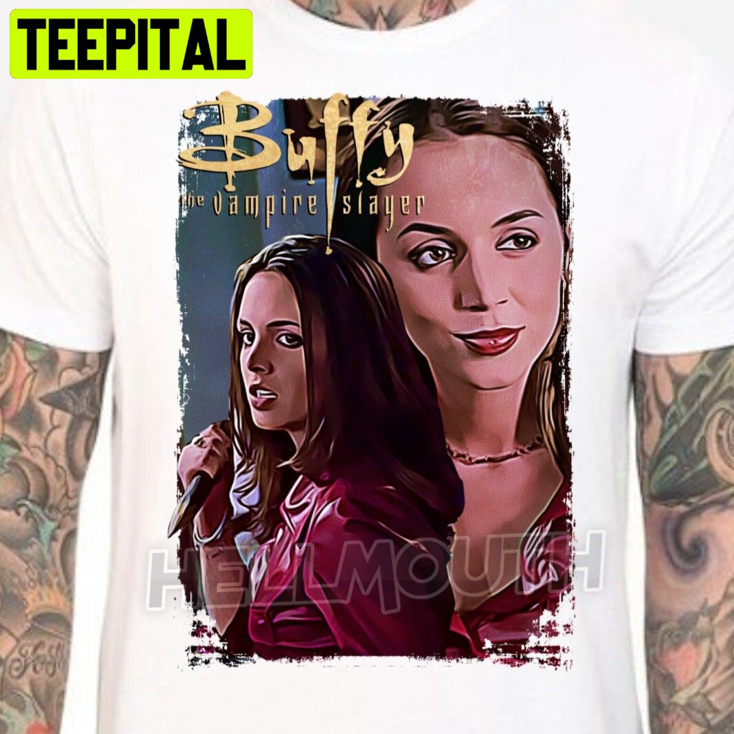 Buffy The Vampire Slayer Faith Eliza Dushku Custom Halloween Trending Unsiex T-Shirt