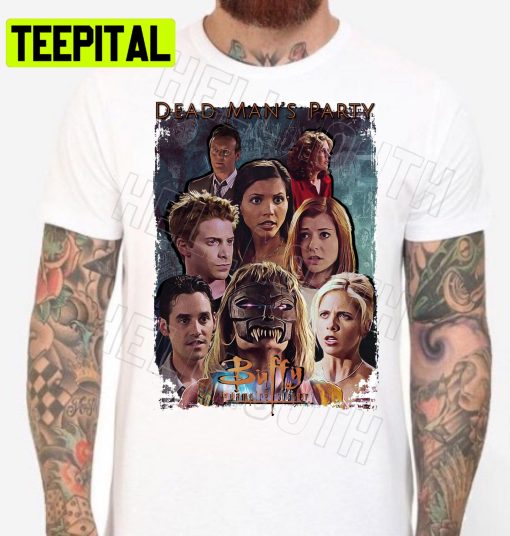 Buffy The Vampire Slayer Season 3 Cast Buffy Willow Xander Giles Cordelia Oz Joyce Halloween Trending Unsiex T-Shirt