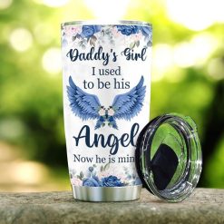 Butterfly Daddy Girl Stainless Steel Cup