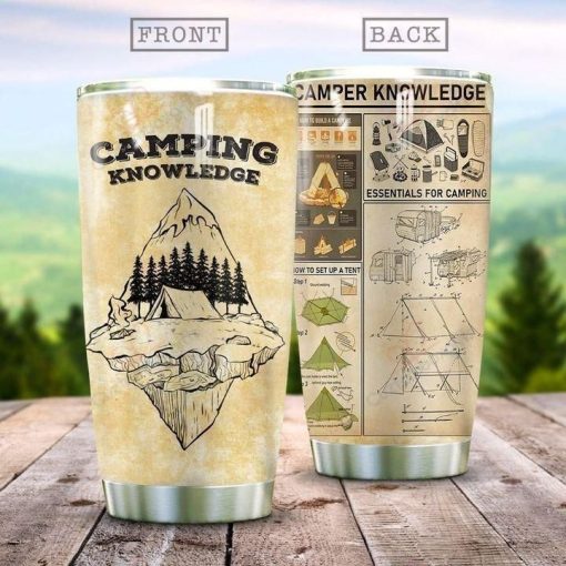 Camping Knowledge Stainless Steel Cup