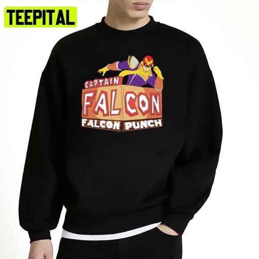 Captain Falcon Falcon Punch Fun Game Art Unisex Sweatshirt