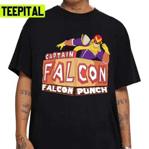 Captain Falcon Falcon Punch Fun Game Art Unisex Sweatshirt