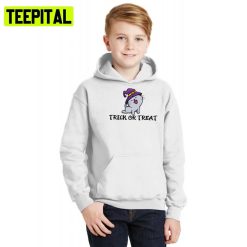 Cat Design Trick Or Treat Cat Halloween Illustration Hoodie