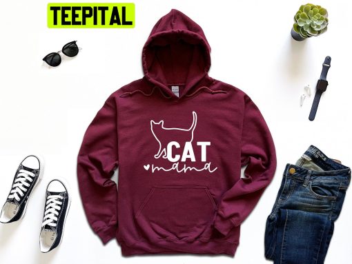 Cat Mama Cat Lover Trending Unisex Hoodie