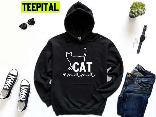 Cat Mama Cat Lover Trending Unisex Hoodie