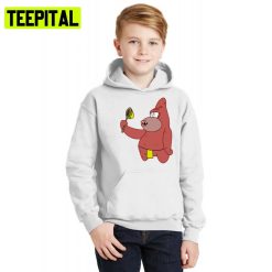 Caveman Patrick Holding Jellyfishing Net Spongebob Squarepants Hoodie