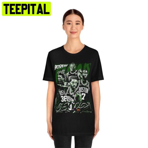 Celtics Finals Art Bootleg Jayson Tatum Boston Celtics Bootleg Trending Unisex Shirt