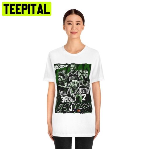 Celtics Finals Art Bootleg Jayson Tatum Boston Celtics Bootleg Trending Unisex Shirt