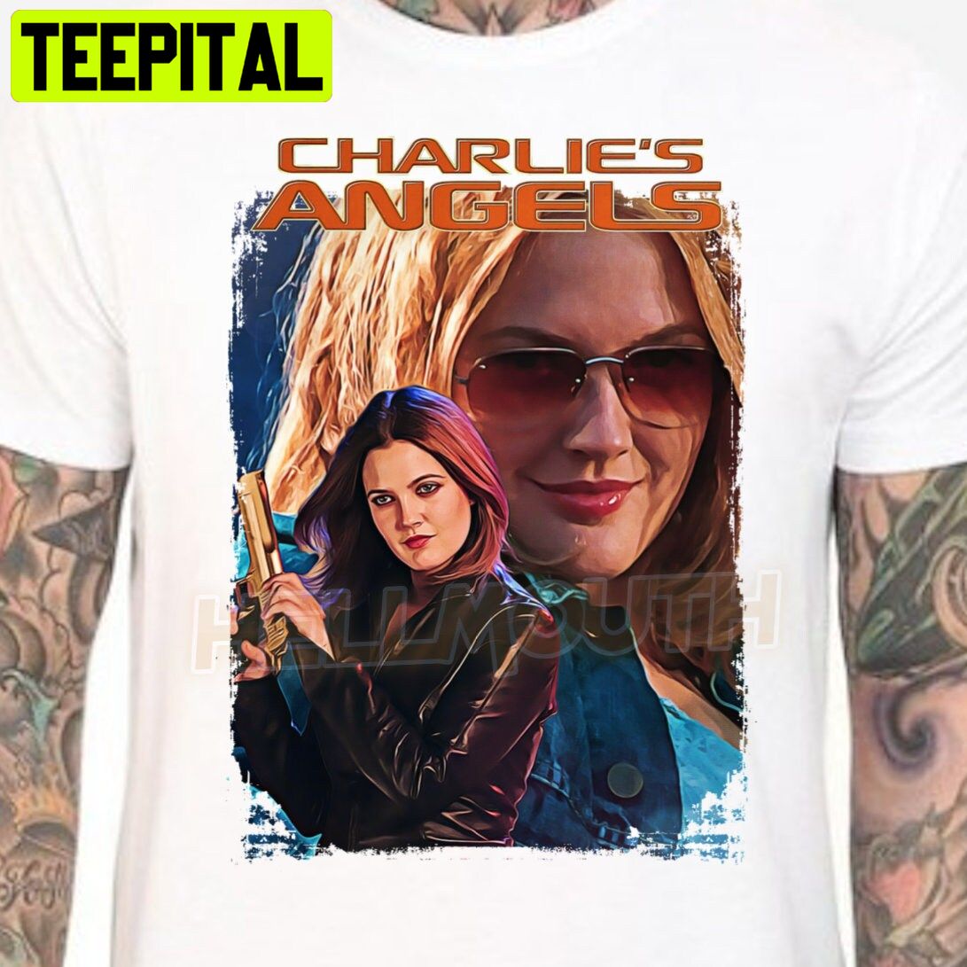 Charlie’s Angels Drew Barrymore As Dylan Halloween Trending Unsiex T-Shirt